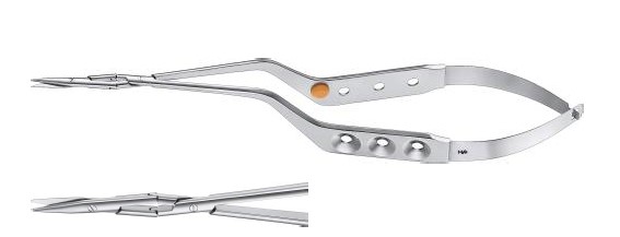 Мікро ножиці язергіл зазубрені 210 мм